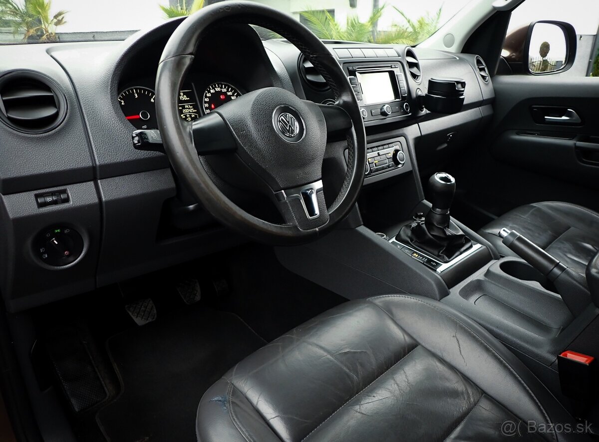 VOLKSWAGEN AMAROK 2.0 BiTDI-120kW REDUKCIA- NAVI- KOŽA-ŤAŽNE - 10