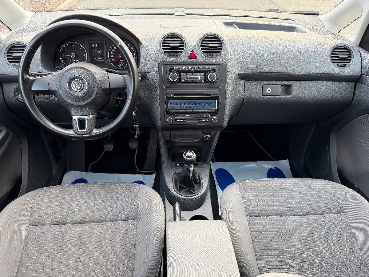 VOLKSWAGEN CADDY MAXI 2,0 TDI-103 KW, 7 MÍST, PARK. SENZORY - 10