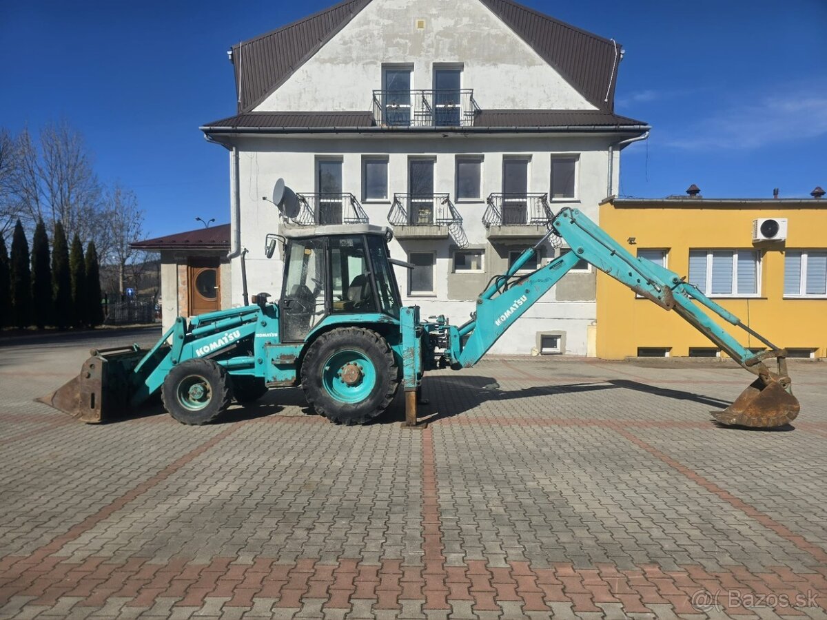 Koparko ładowarka Komatsu 95 rypadlo - 10