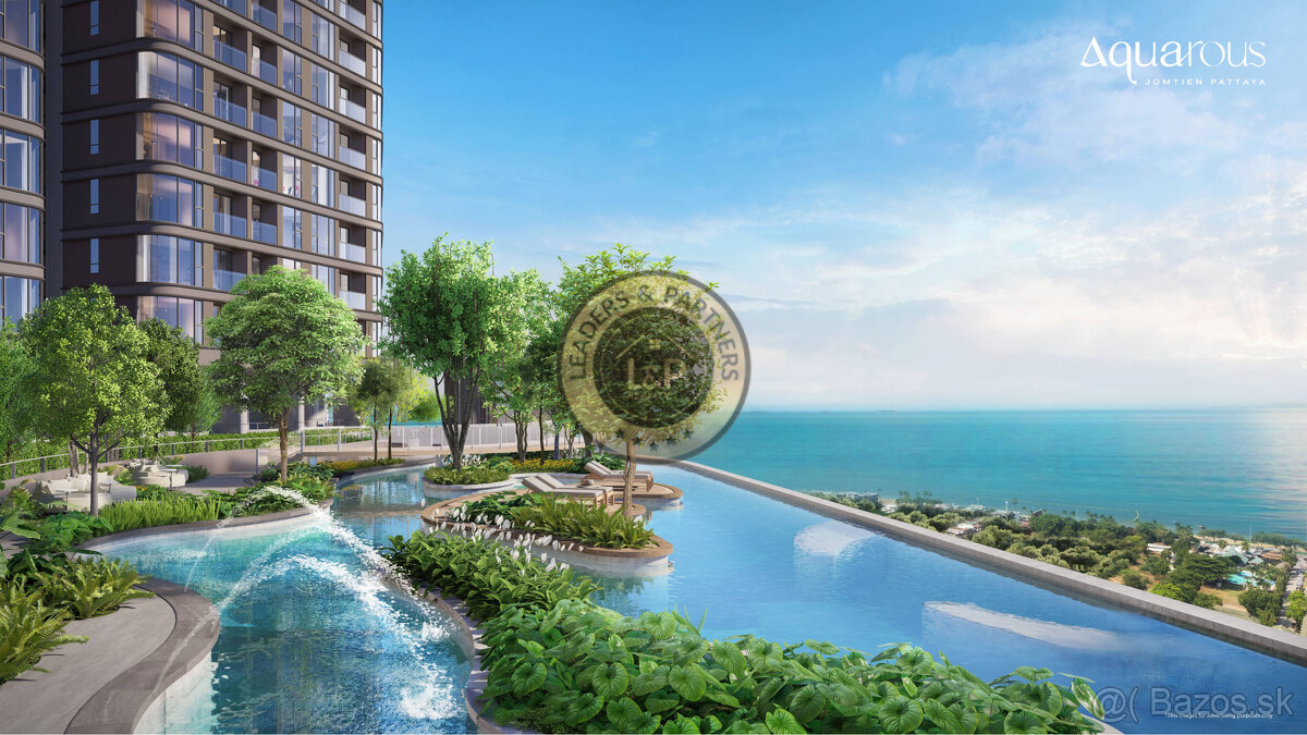Luxusné apartmány, Aquarous Jomtien Pattaya, Thajsko - 10