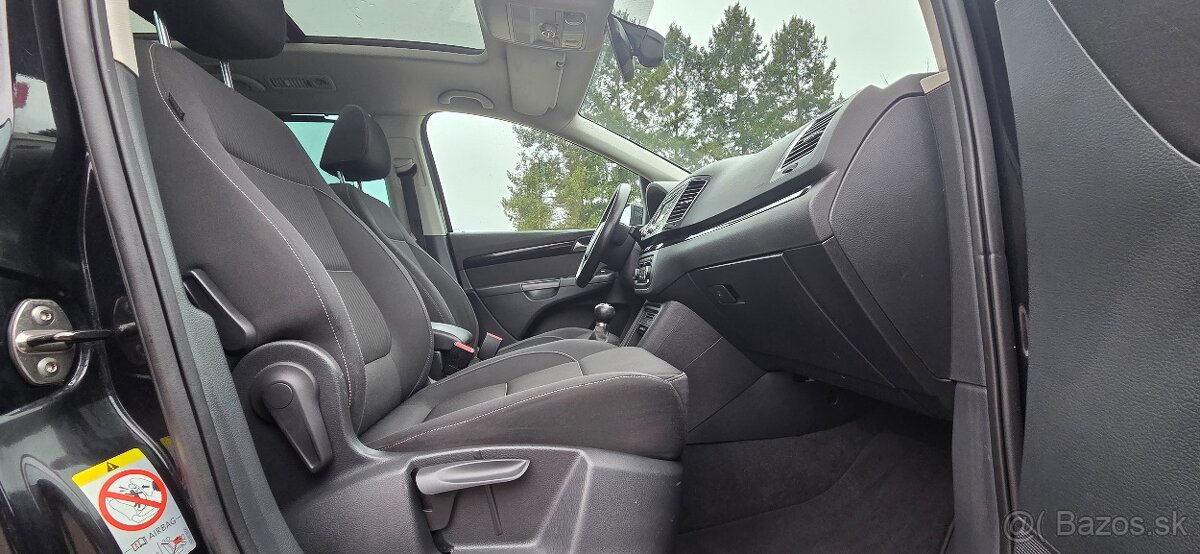 Seat alhambra 2.0 tdi CR style 7- miestne - 10