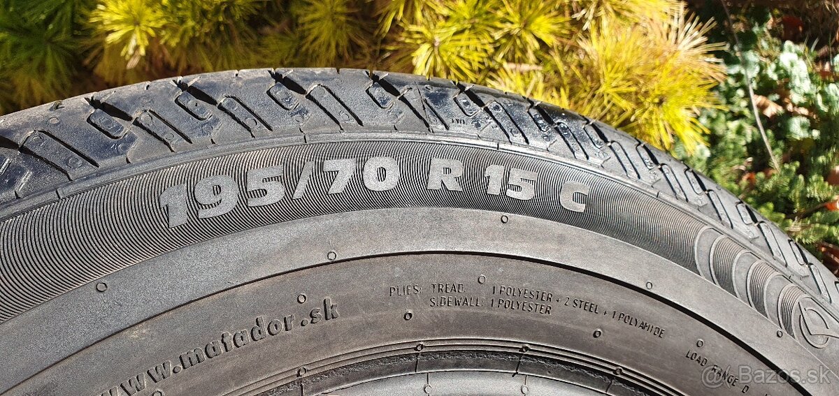 MATADOR MAXILLA 2, LETNA, 195/70 R15C, , DOT 21 - 10