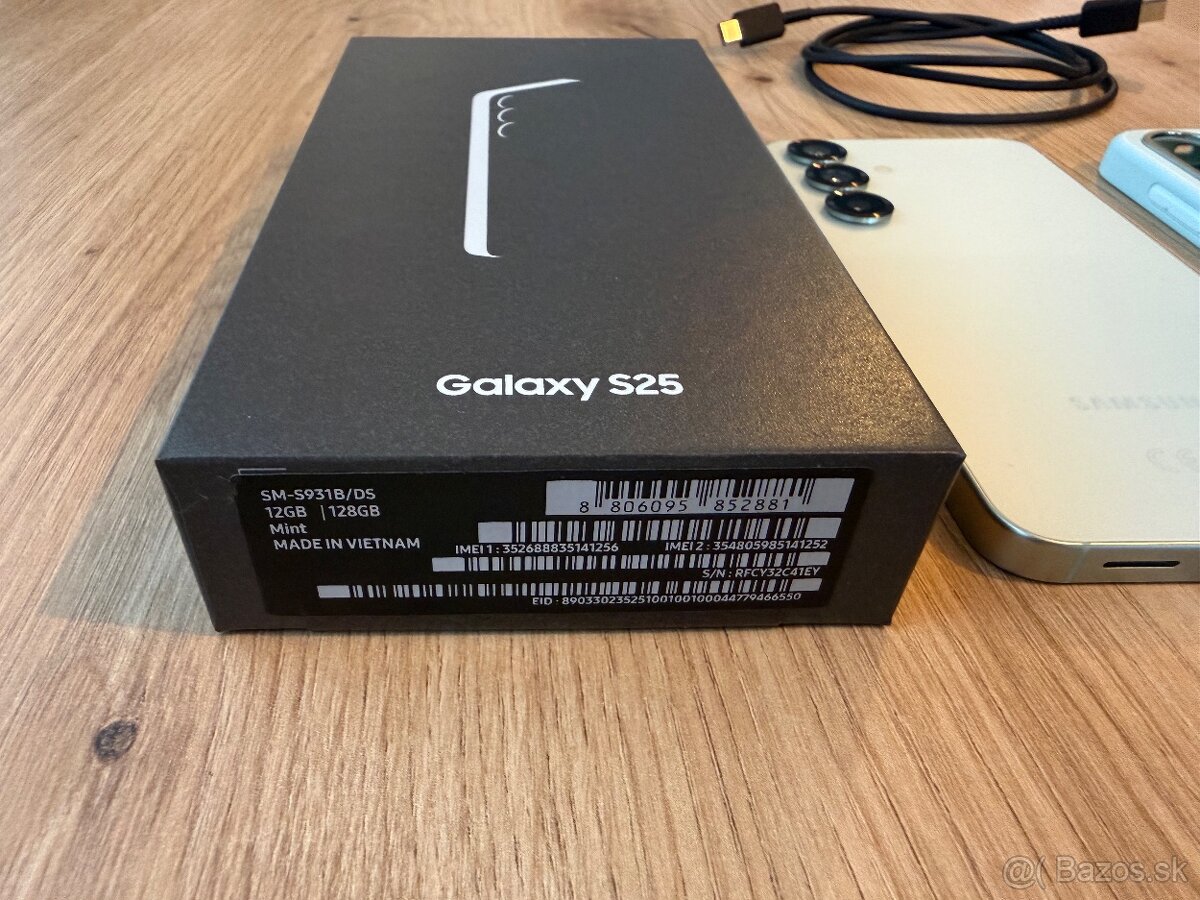Samsung Galaxy S25 v záruke + originál kryt - 10