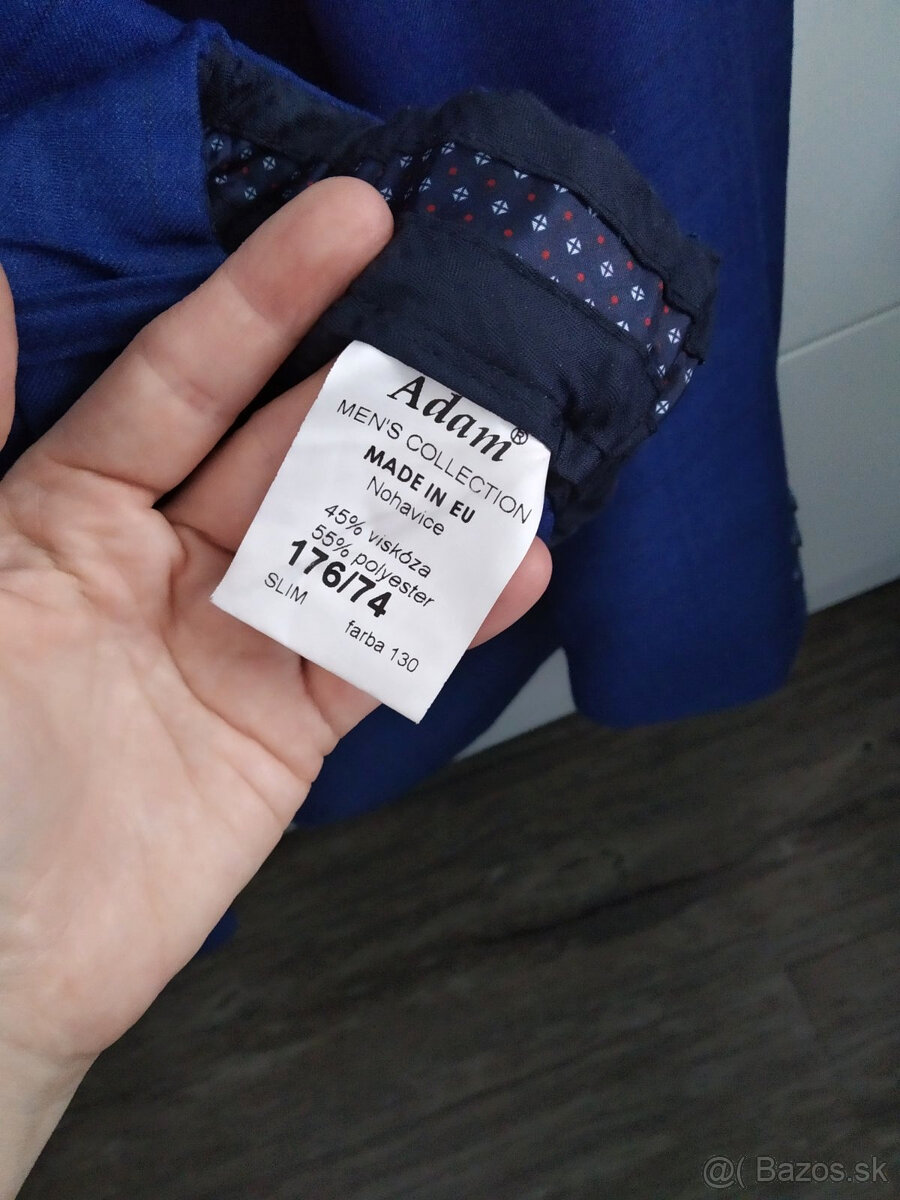 Chlapčenský oblek+košeľa+opasok na cca 13-14r - 10