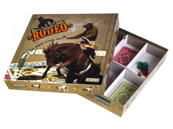 KRÁSNA SPOLOčENSKÁ HRA RODEO+zadarmo samolepky - 10