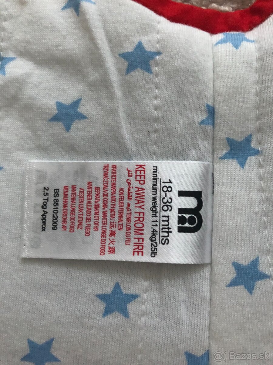 Detský spací vak, 18-24m - 10