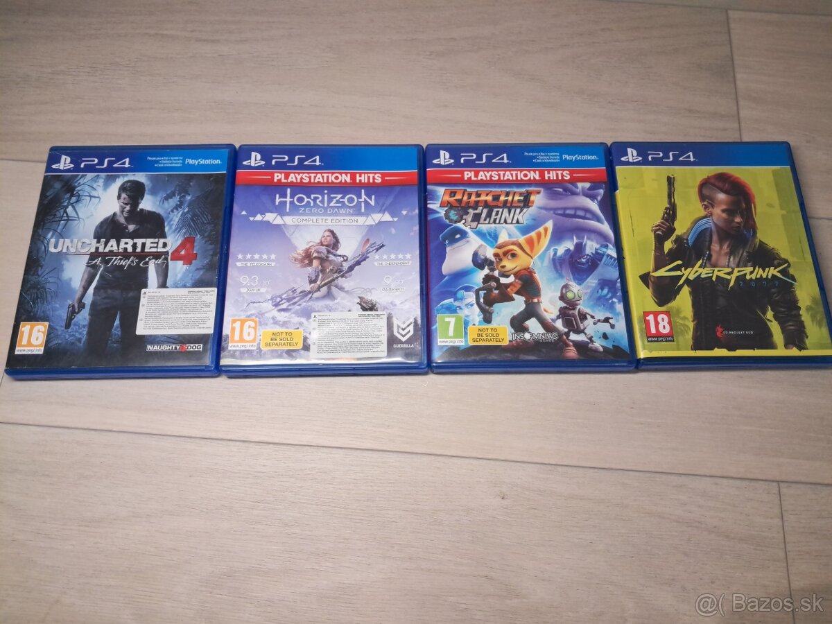 PS4 slim 500GB, 2 ovládače, 4 hry - 10