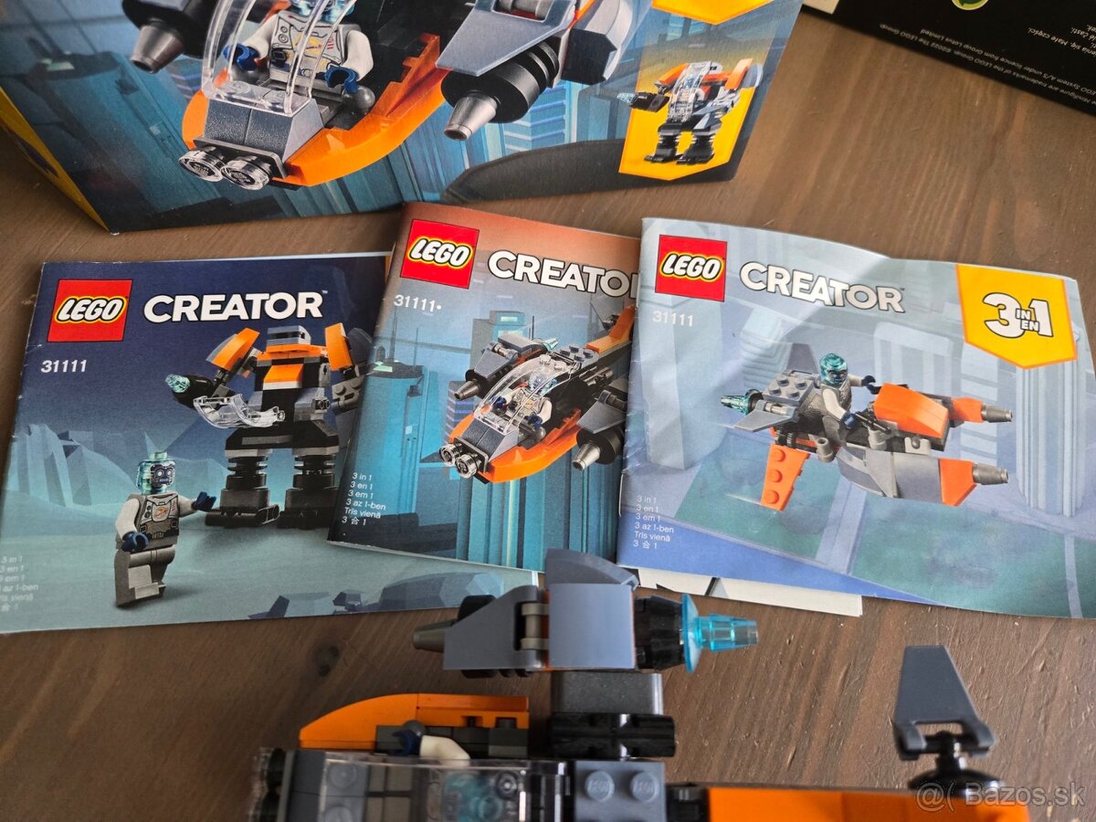 Lego speed, city sportove auto, creator: vrtulnik - 10