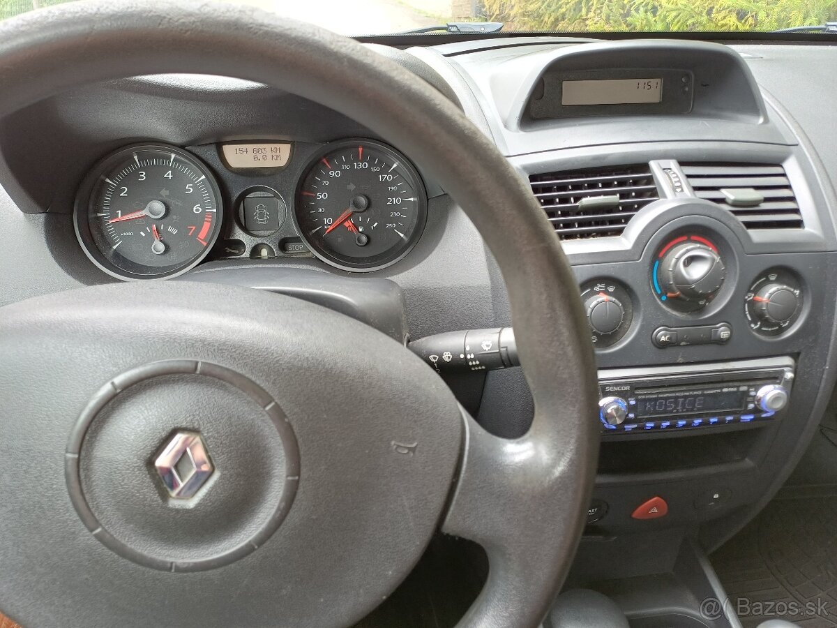 Renault Megáne sedan 1,4 - Nová STK EK - rok výroby 2007 - 10