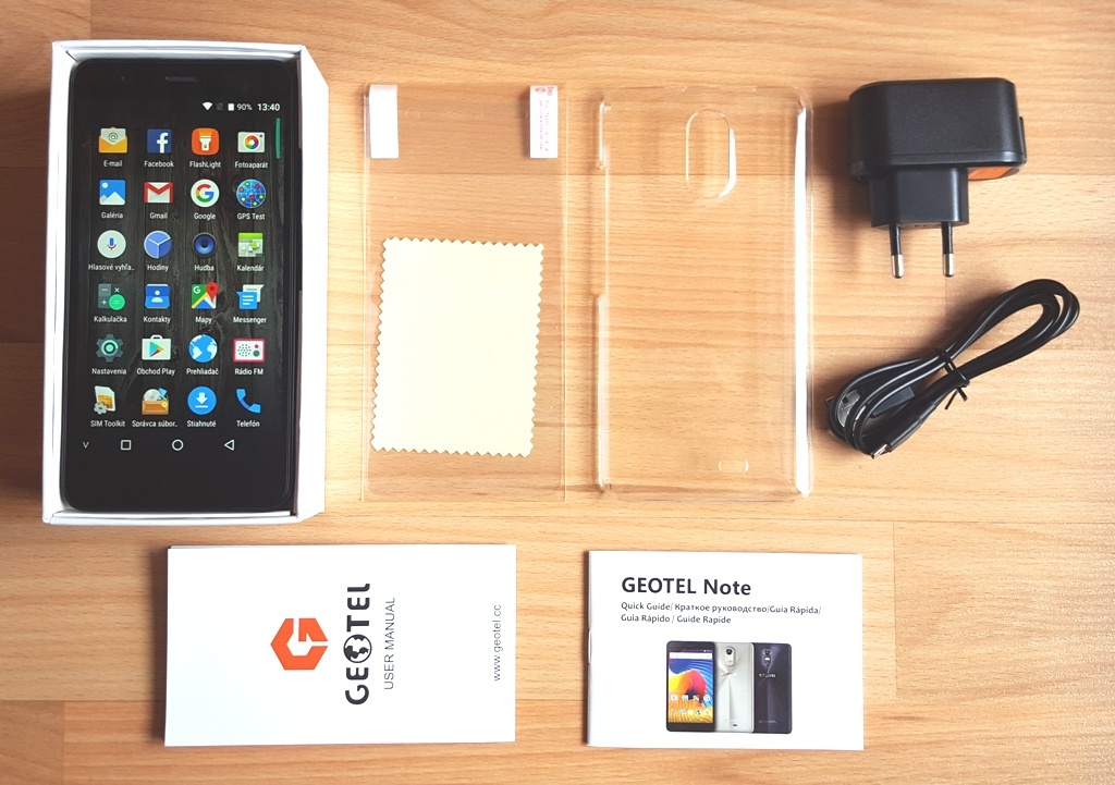 Predám 5,5 palcový GEOTEL 4G LTE - 10