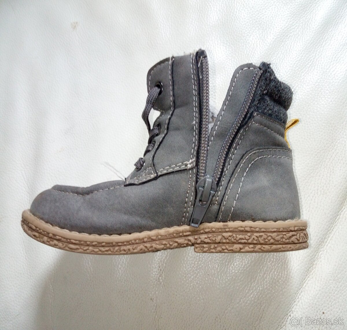 Bobbi Shoes topánočky s kožušinou veľkosť 23 - 10