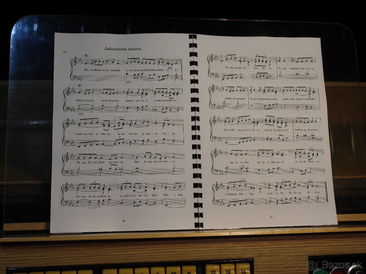 Jednoduchý liturgický spevník - Komplet - 10