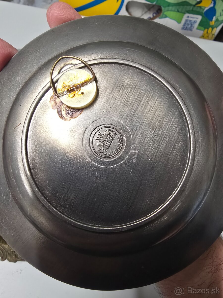 Starožitné taniere a popolnik - 10