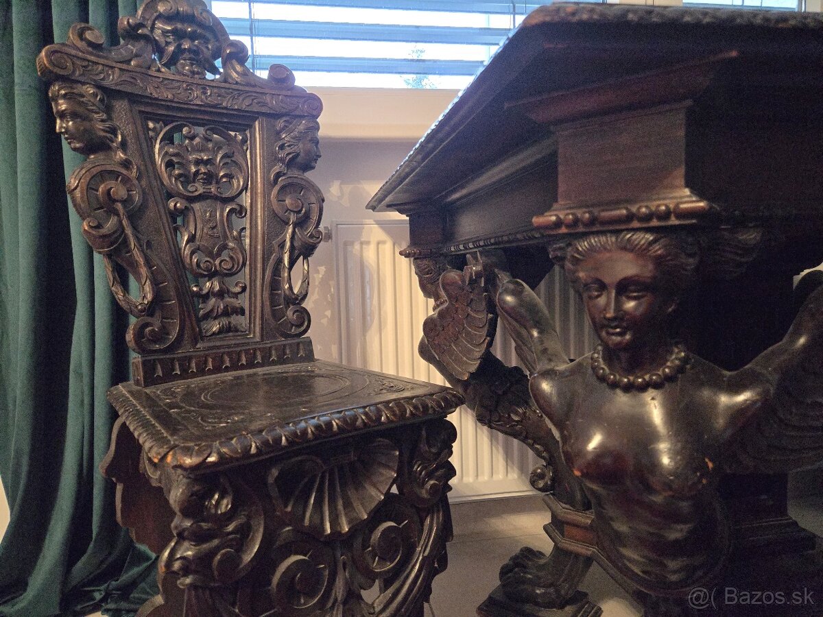 Monumentálna historická jedálenská zostava - 10