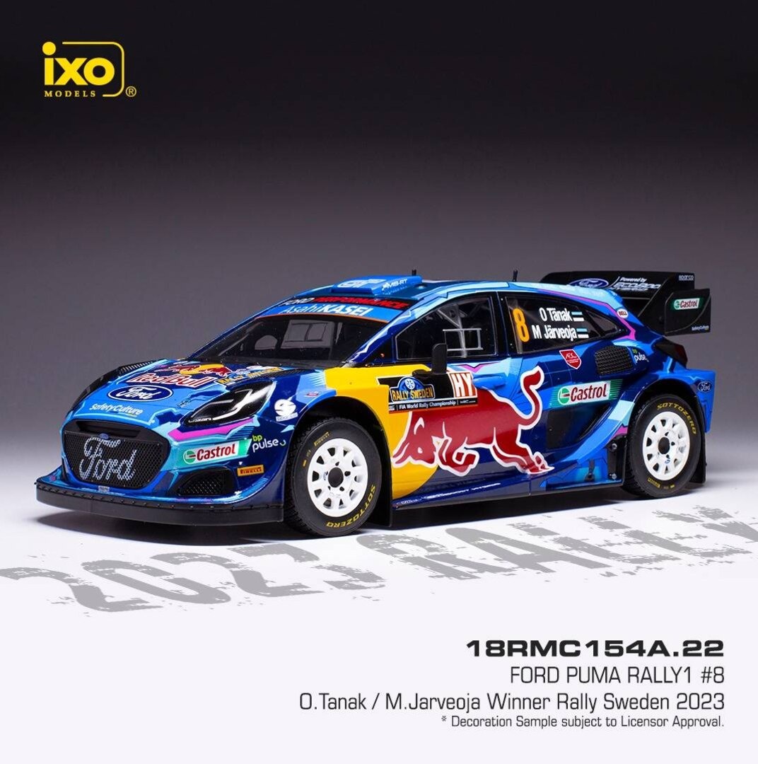 Modely Ford Puma Rally1 1:18 IXO - 10