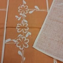 Prírodné ľanové prestieranie Úľuv, dečky MIX - 10