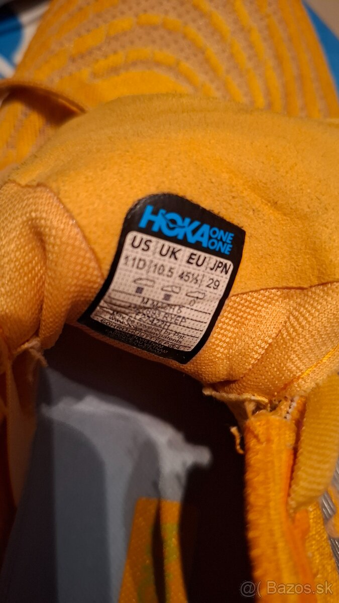 Predám Hoka One One, Mach 5, nové 45 1/3 veľ. Oranžové - 10
