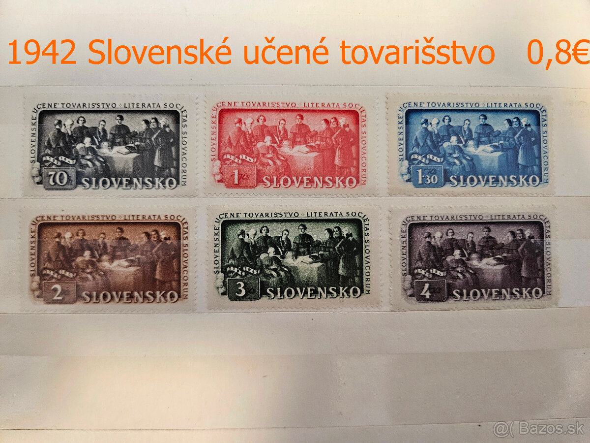 poštové známky Slovenský štát - 10