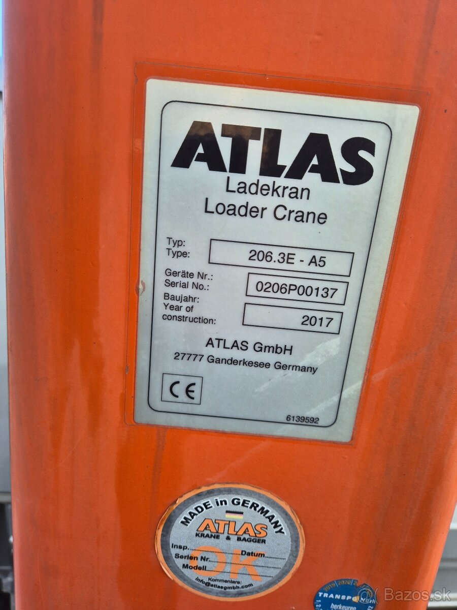 Atlas hydraulická ruka,valníková nádstavba - 10