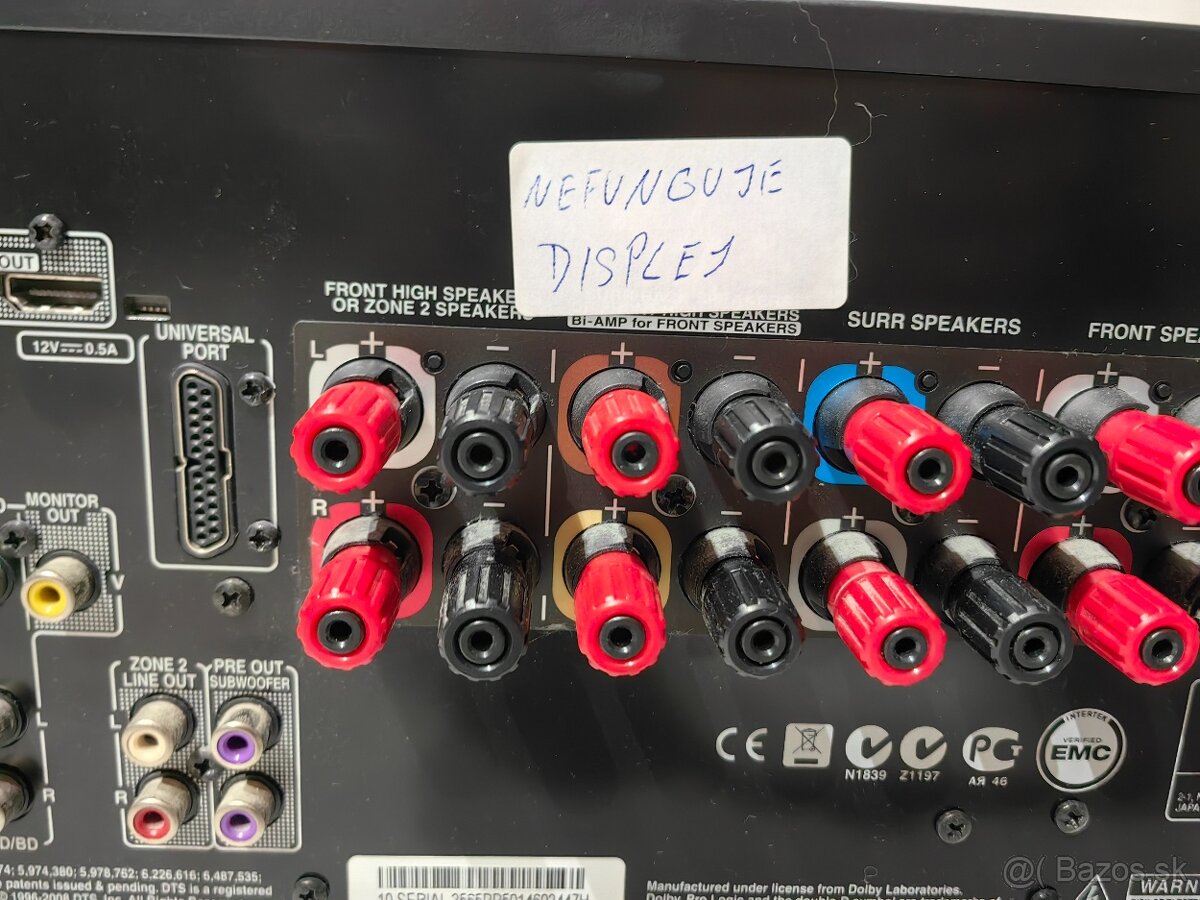 Onkyo TX-SR607 7.1 - 10