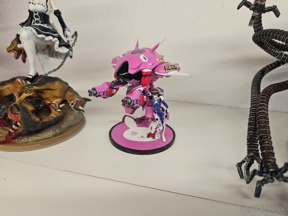 Figurky, Caitlyn, Nezuko, Rem, Diva, 2B, Reaper, Harley ... - 10