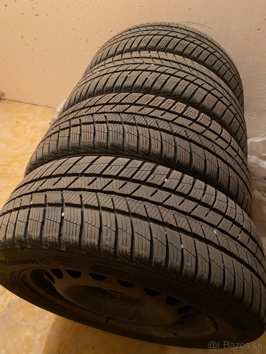 R16 5x112 zimná sada pneu Barum Polaris 5 205/55 - 10