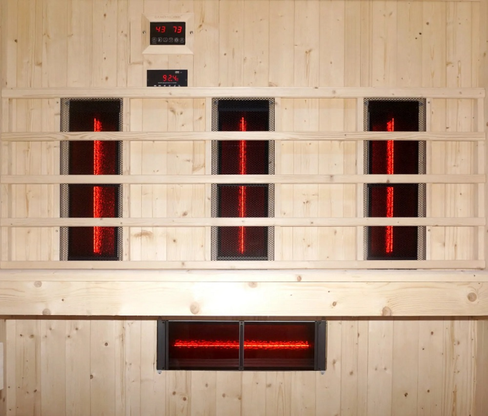 Sanotechnik - Vonkajšia kombinovaná sauna (Fínska / infra ) - 10