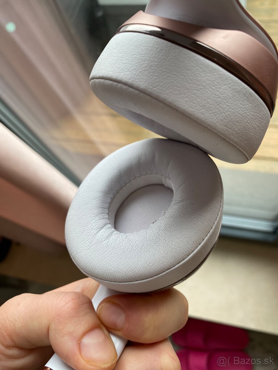 Luxusné Sluchadlá Beats Solo 3 Wireless Rose Gold Top stav - 10