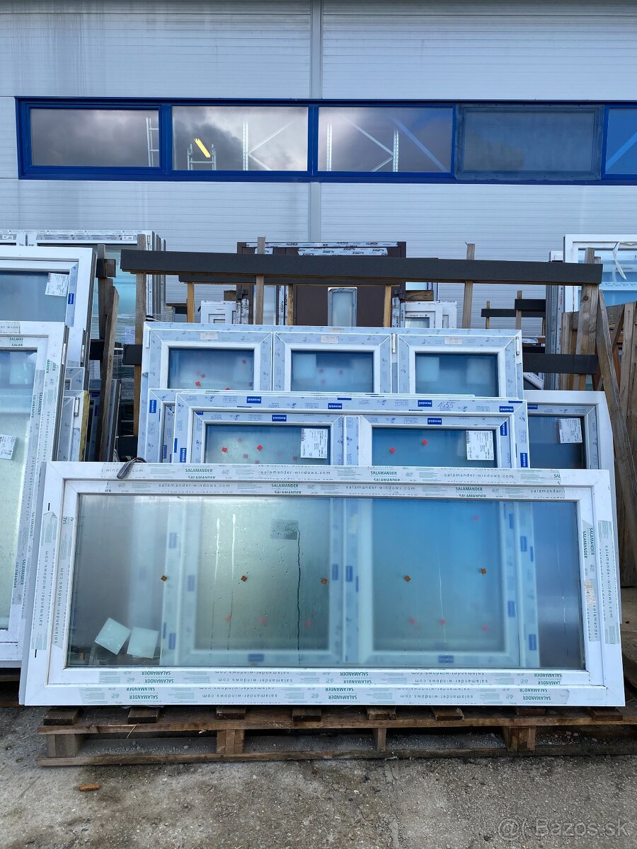 Plastové okná - biela / biela - 10