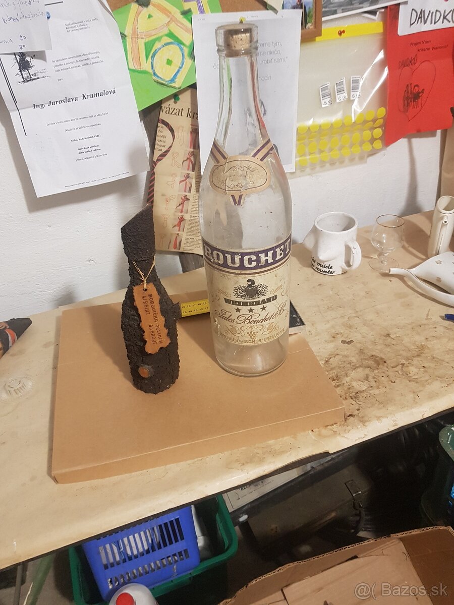 predam babkovu postavu . stare alkoholove flase - 10