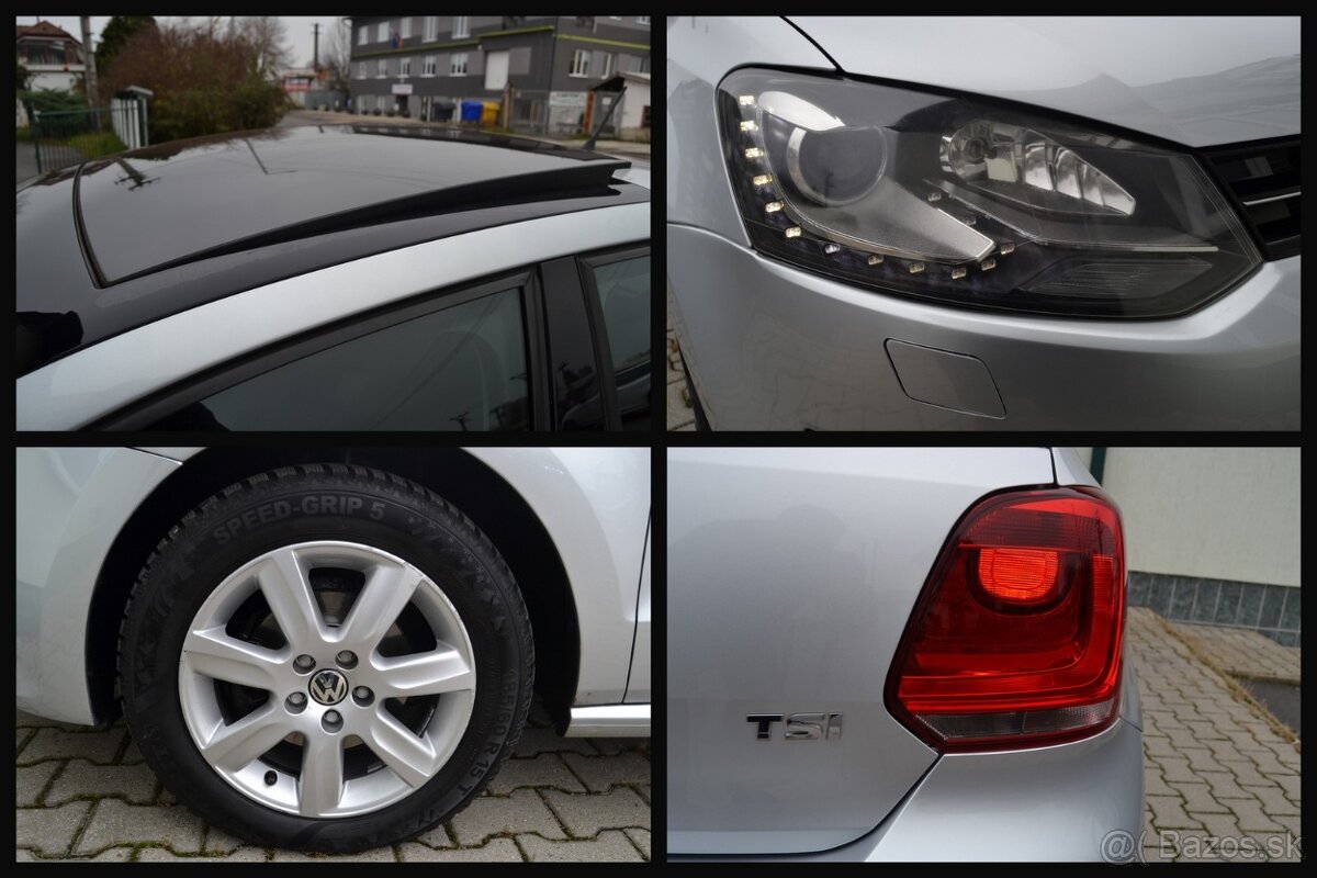 VW POLO 1.2 TSI HIGHLINE, XENÓNY, TEMPOMAT, EL.ŠÍBER - 10