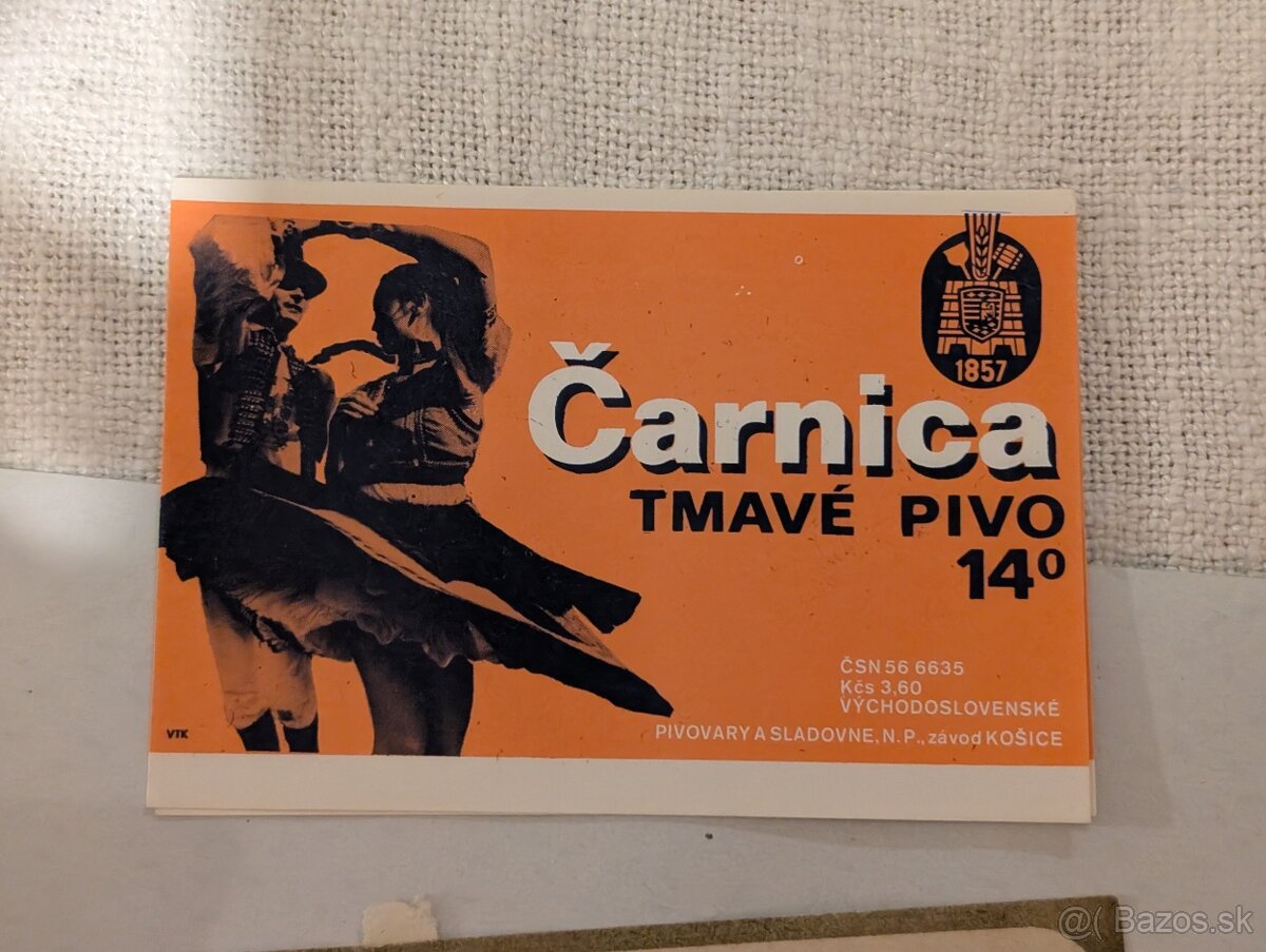 Retro pivné etikety - 10