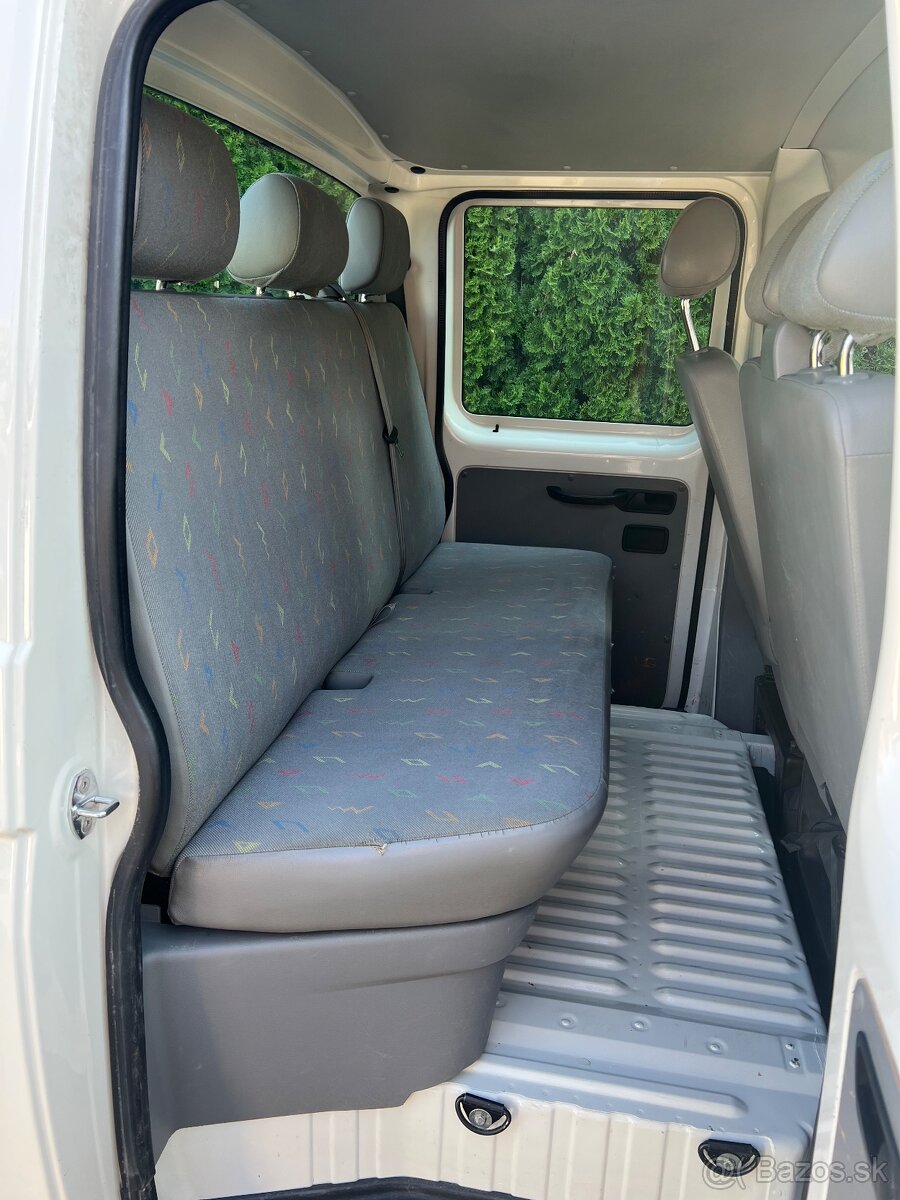 Volkswagen T5 Transporter valník 2,5 TDi 96 kW , 6 - miest, - 10