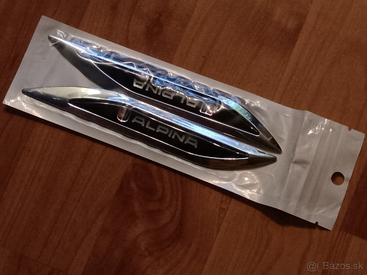 BMW ALPINA emblem, loga, nálepky - 10