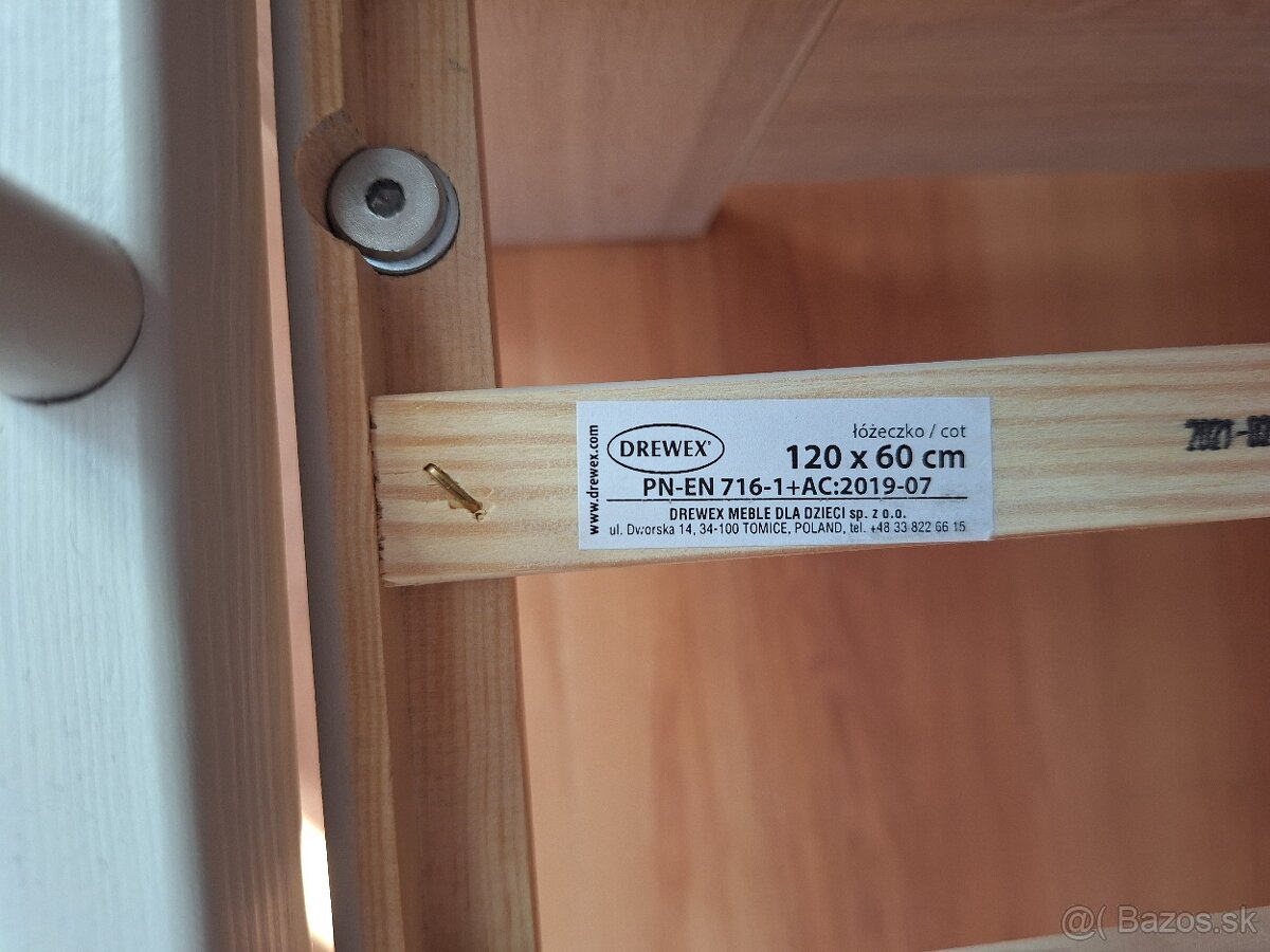 Detská postieľka 120x60 - 10