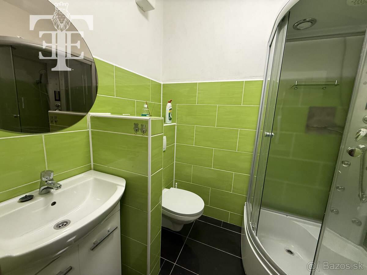 Prenájom 1 izbového bytu s vlastným parkovaním na sídlisku F - 10