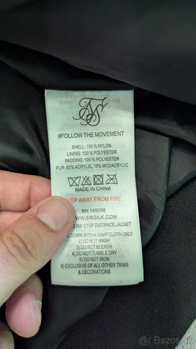 Predám pánsku bundu Siksilk - 10