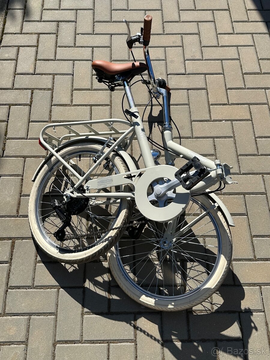 Mestský skladací retro bicykel - 10