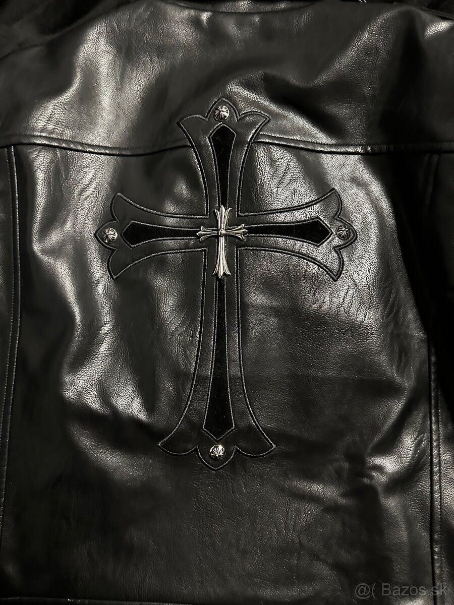 Chromehearts kožená bunda - 10