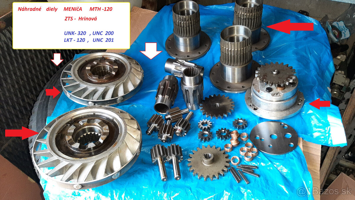 LKT81 , LKT 120 náhradné diely - 10