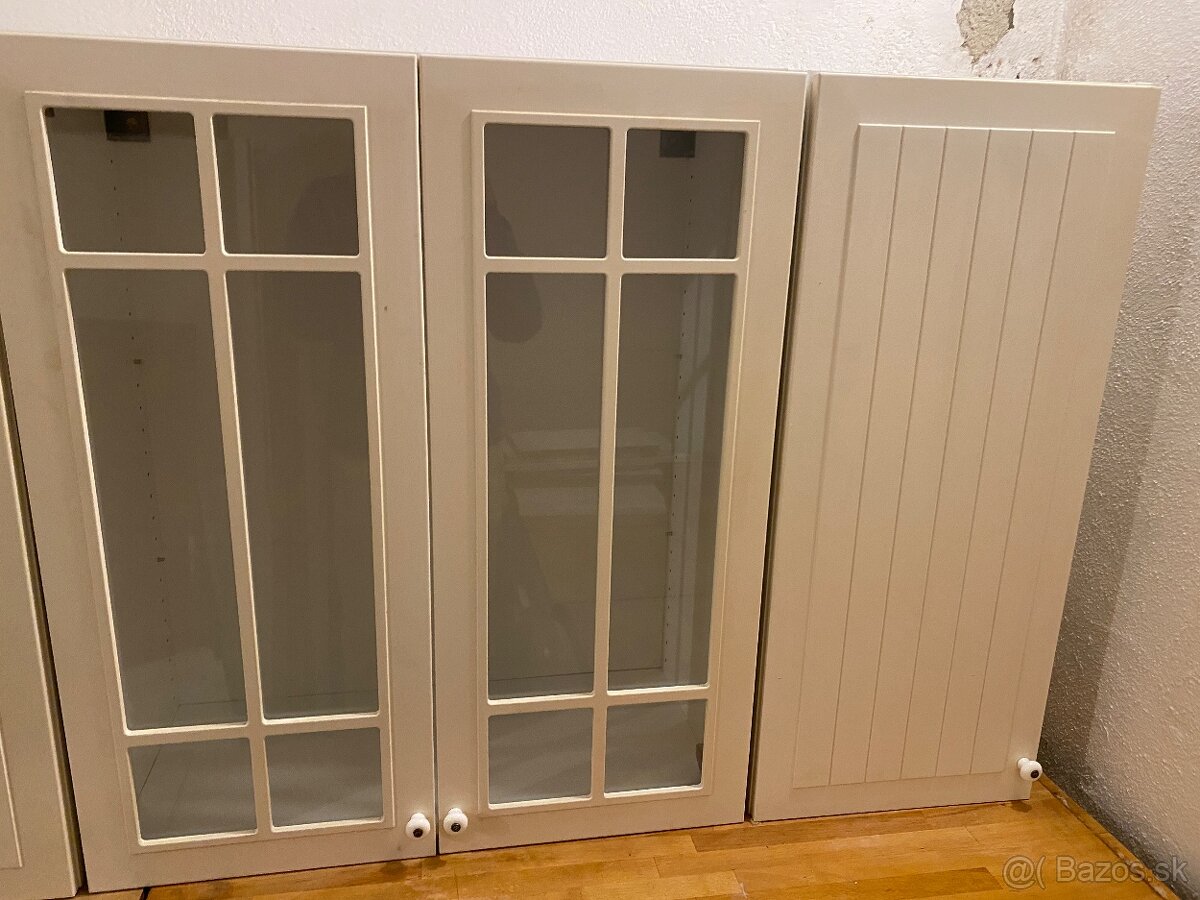 Kuchynská linka Ikea biela rustikálna - 10