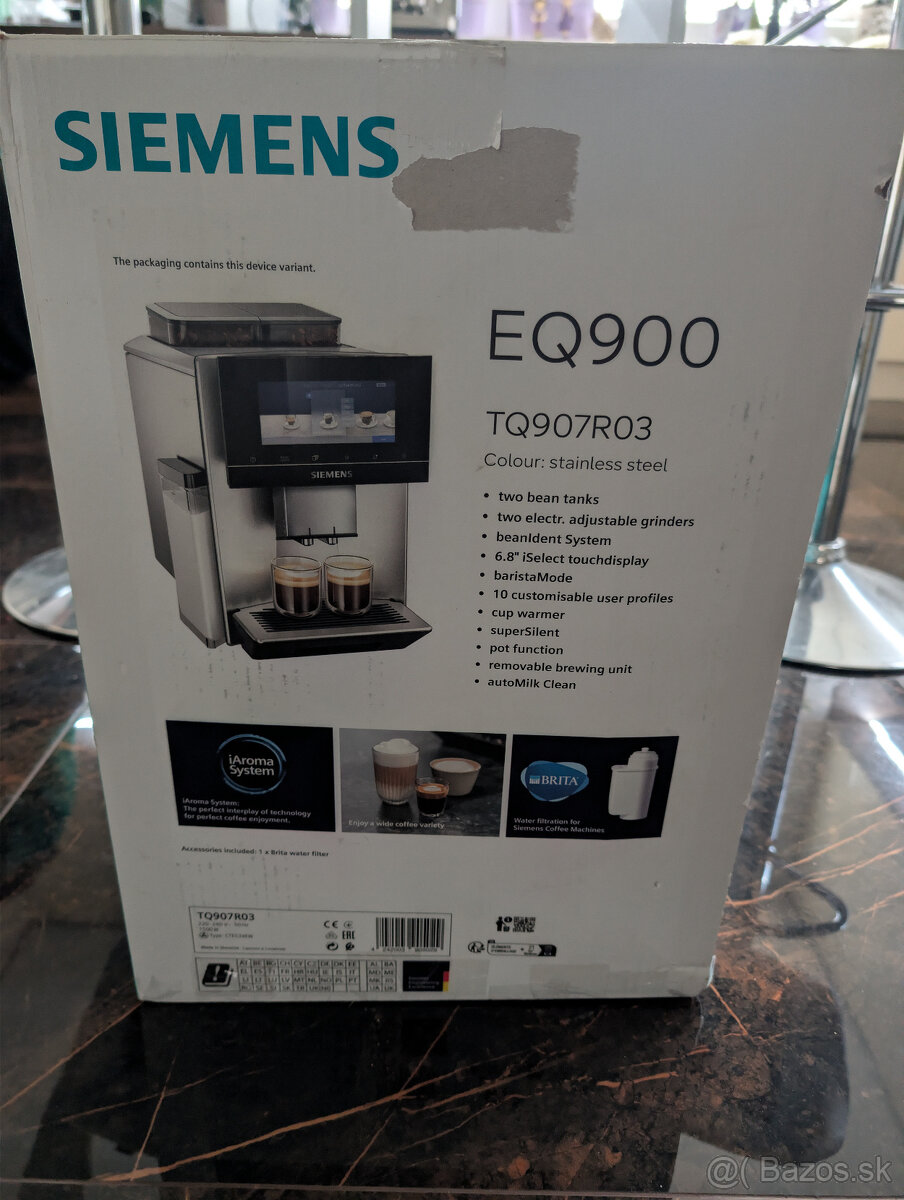 kávovar Siemens EQ990 - 10