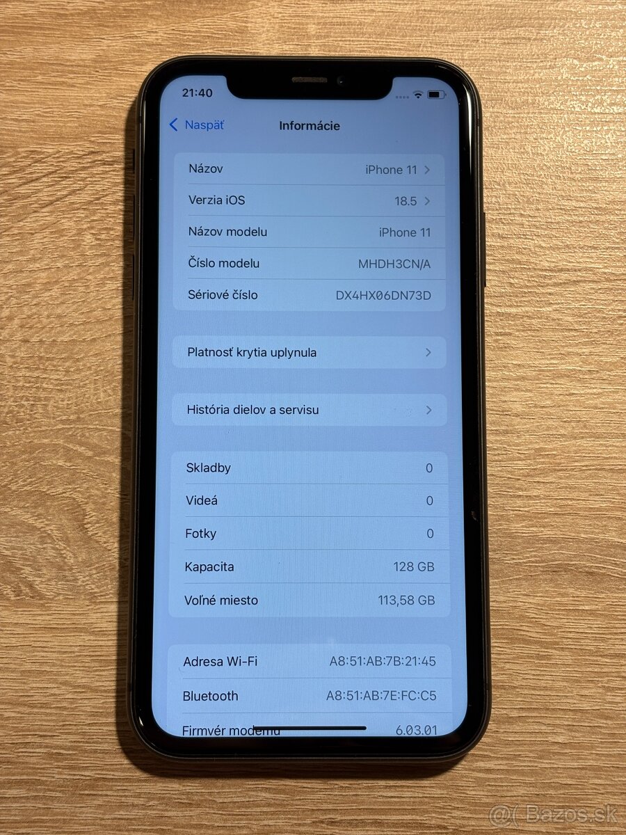 iPhone 11 - 128 GB, čierna farba - 10