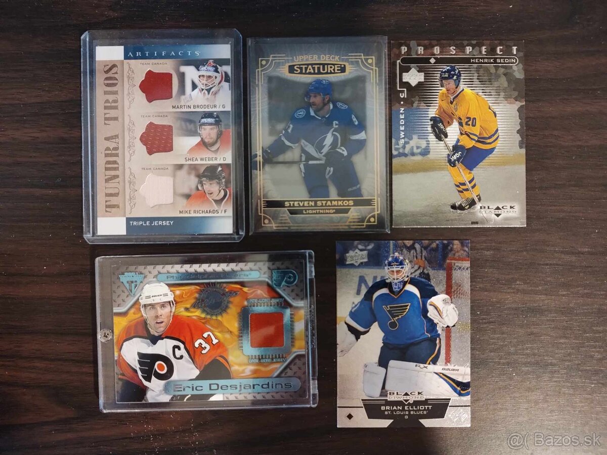 Predám hokejove kartičky NHL Black Diamond, Fleer, Allure - 10