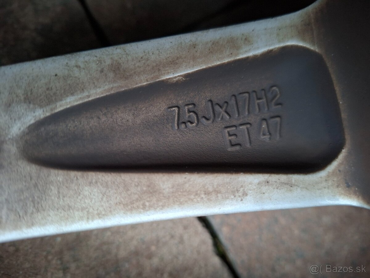 Predám hlinikové disky org.-Vw-Passat B6---R17 - 10