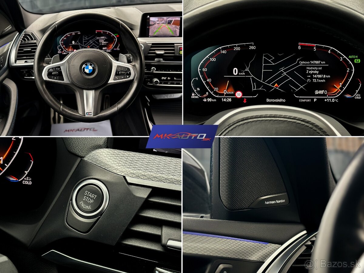 BMW X3 2021 xDrive20d 140kW M Sport - Možný odpočet DPH - 10