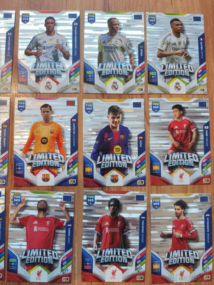 Futbalové kartičky Adrenalyn - Fifa 365 2026 - limit edition - 10