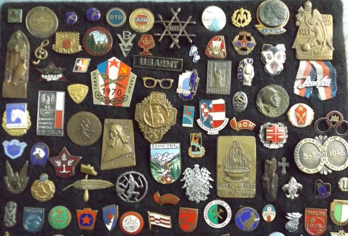 odznaky - rozličné druhy - 10
