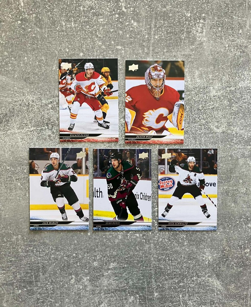 Hokejové kartičky mix NHL 6 - 10