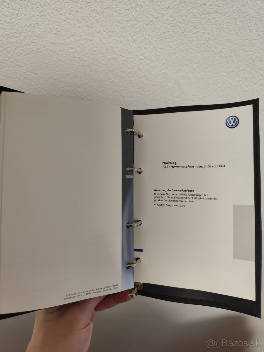 Volkswagen Caddy Manual,Serviska original - 10